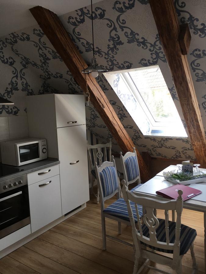 Ferienwohnung Dompanorama-Kleines Ferienloft Havelberg Exterior foto